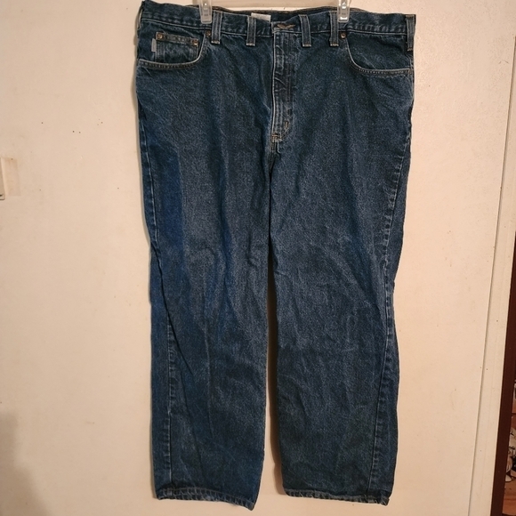 Carhartt Mens Vtg Relaxed Fit Jeans Size 44x30 - Picture 1 of 9